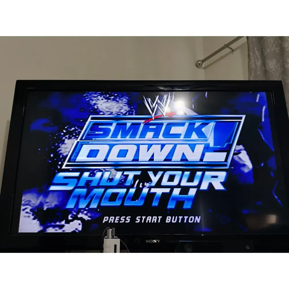 WWE SmackDown Shut Your Mouth PS2 Case + Disc